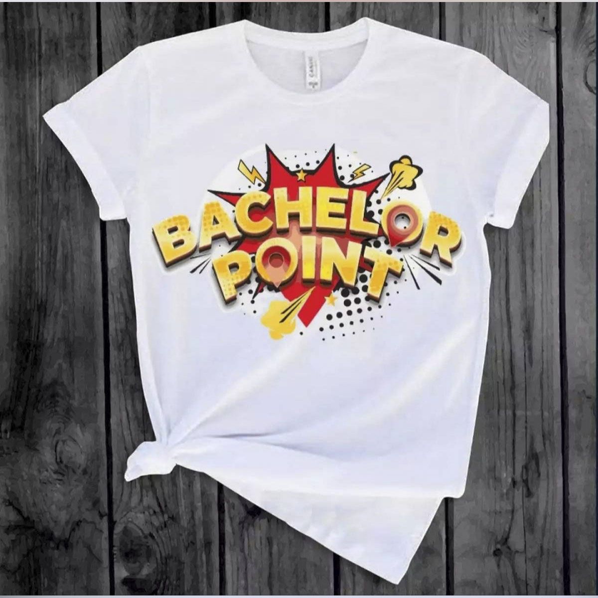 BACHELOR POINT LOGO T-SHIRT FOR MEN HALF SLEEVE FOR SUMMER COLLECTION
