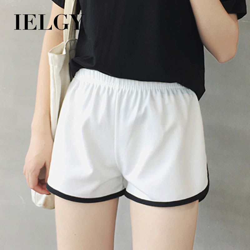 IELGY sports shorts women loose fitness leisure running pajamas all-match women