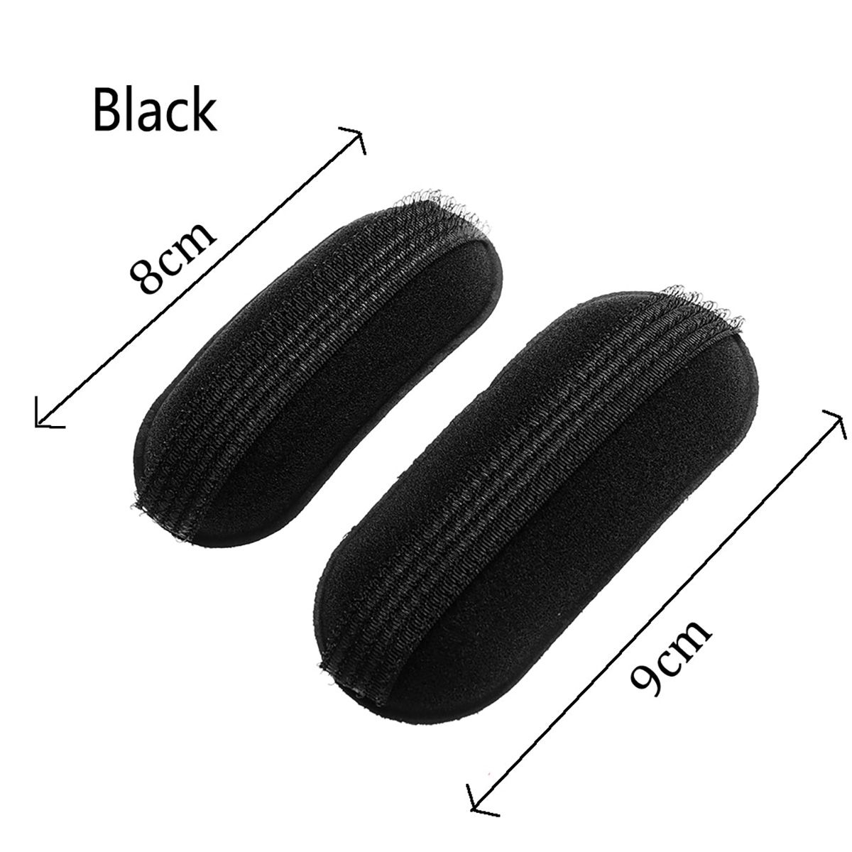 1/2Pcs Invisible Hairpin Forehead Volume Fluffy Sponge Clip Women Fashion Professional Makeup Comb Bangs Mat Styling Tools