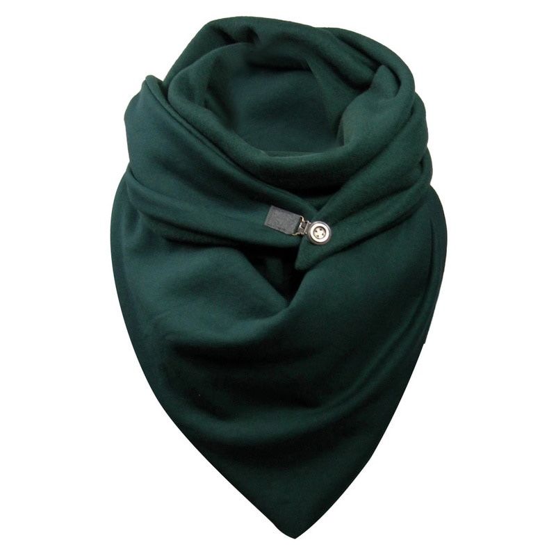 2021 Fashion Women Printing Button Soft Wrap Casual Warm Scarves Shawls   scarves Women Plain Scarves Dropshipping