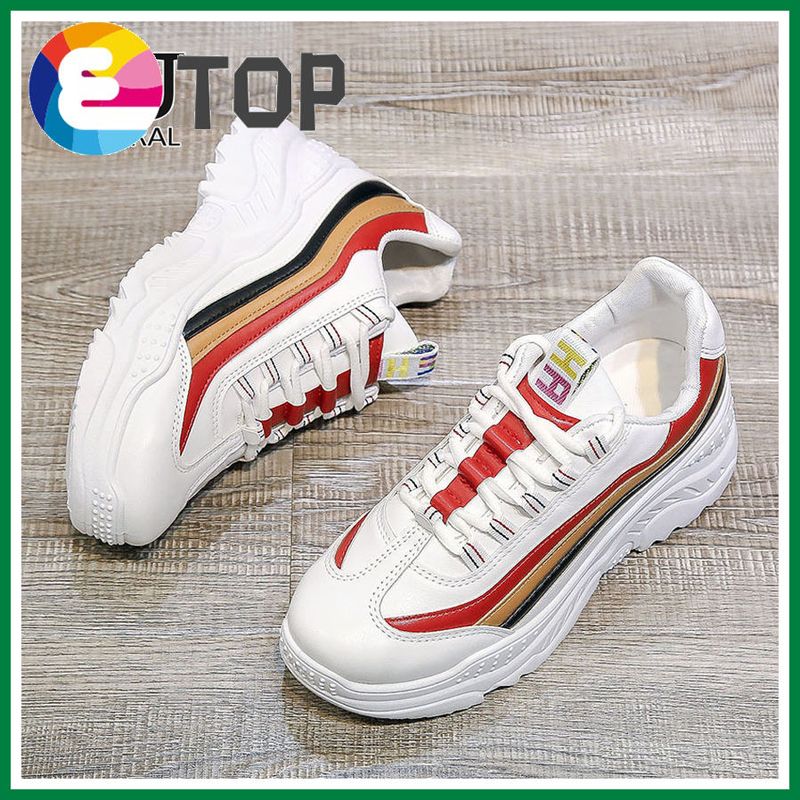 Sneaker Shoes for Women Fashion Old Papa Shoes Korean White Running Shoes Women New Sport Style Sale