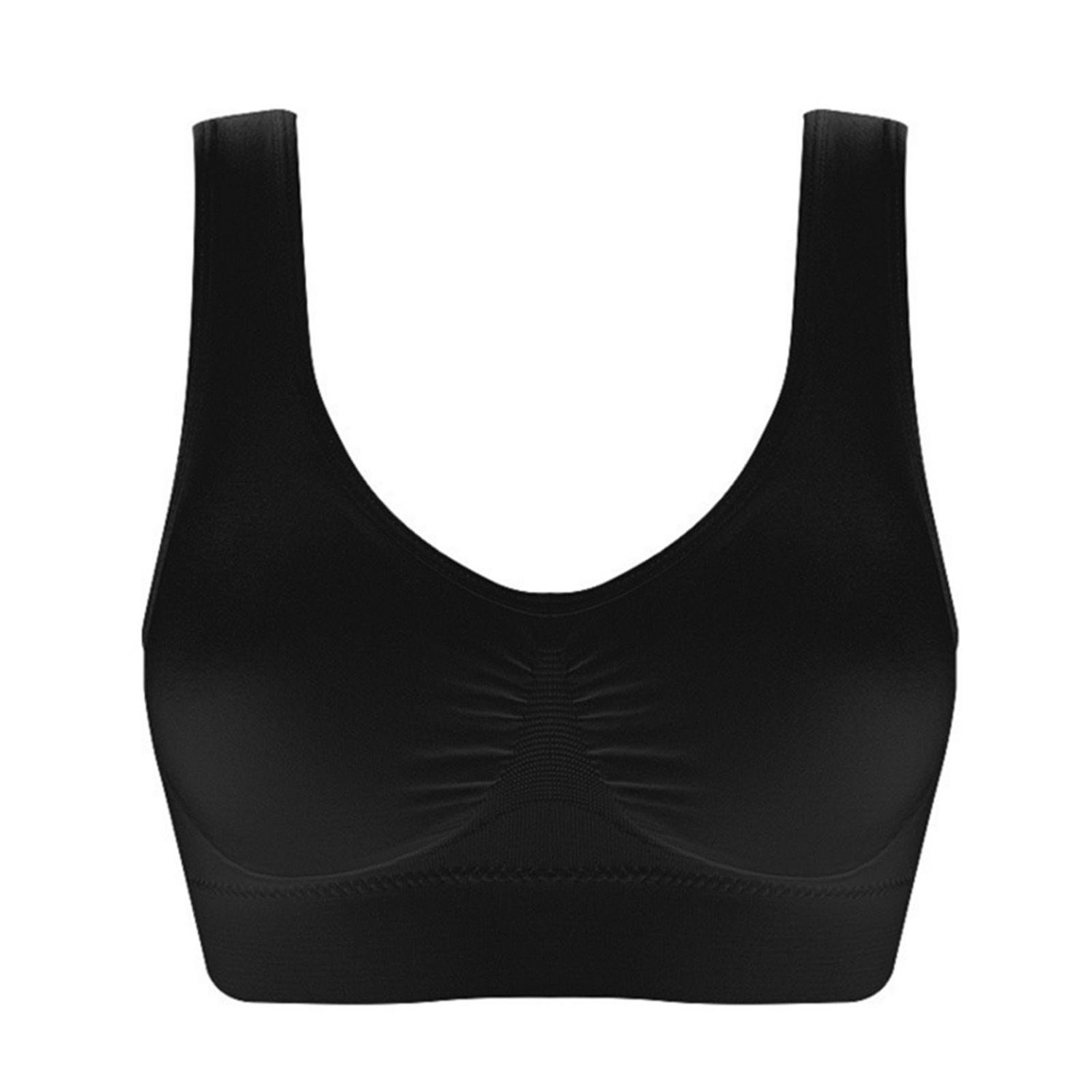 Bra Wireless Pure Color All Match Bra