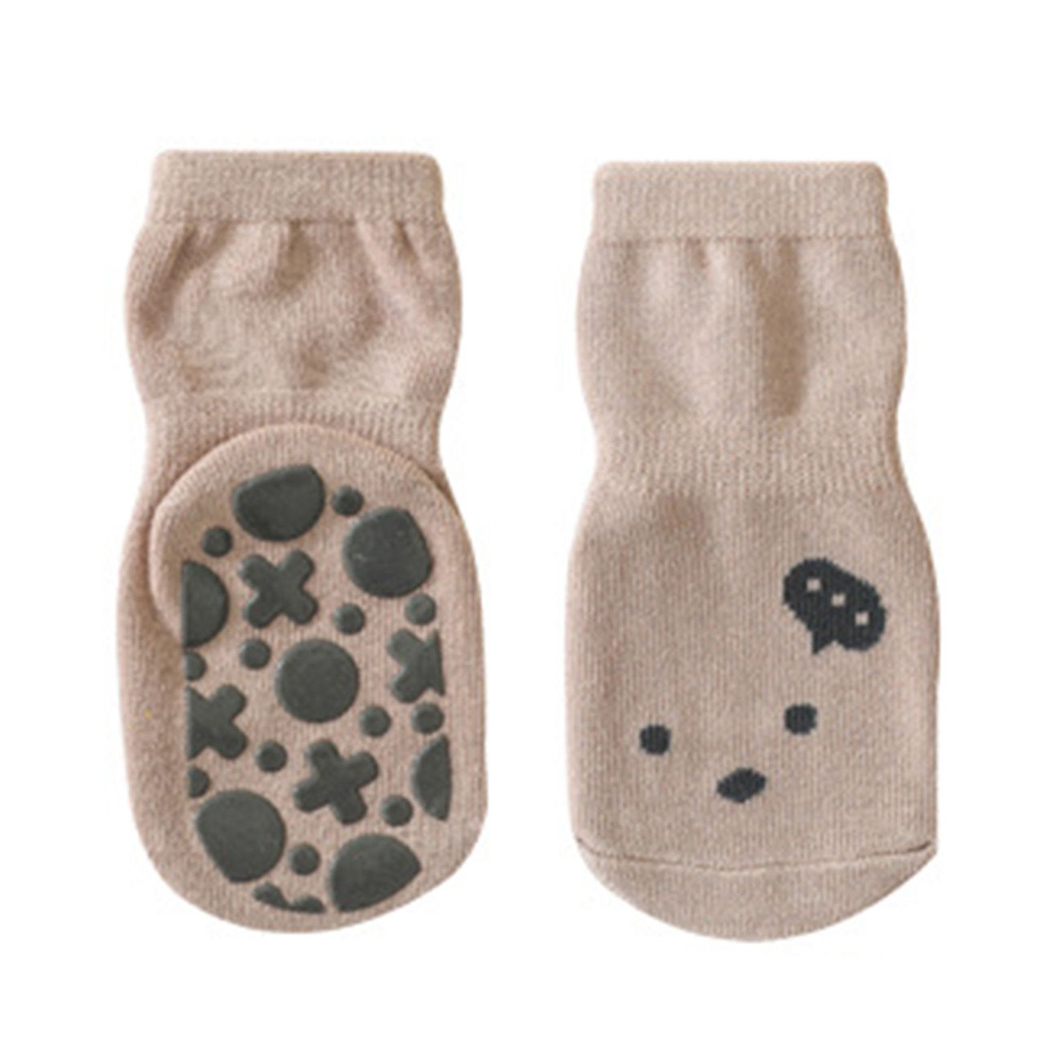 Newborn Socks Good Elastic Non-Slip Baby Floor Solid Socks