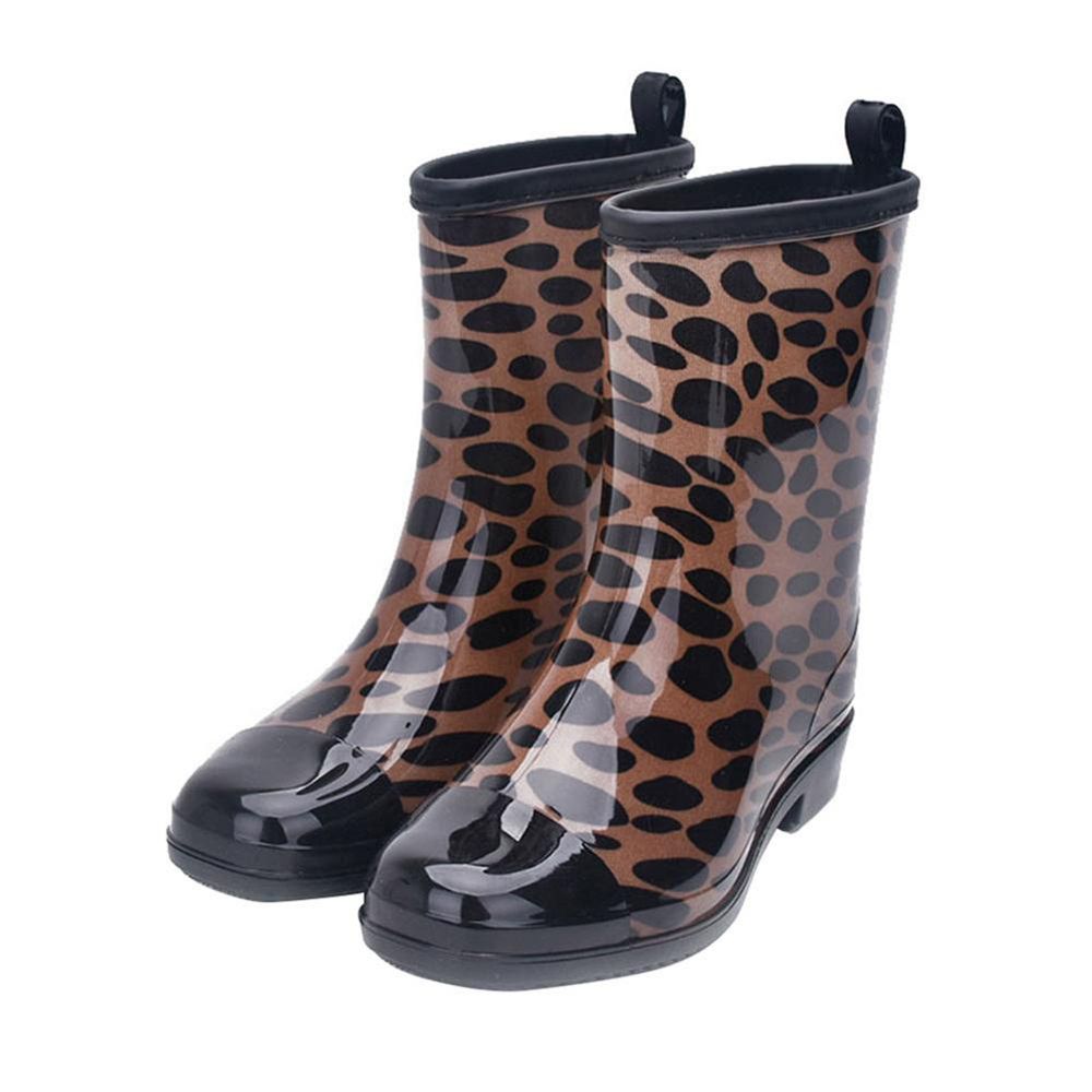 【ALLGOOD】Clearance FashionBoots Rain Boots Anti-slip Wear-resistant Waterproof For Women and Lady