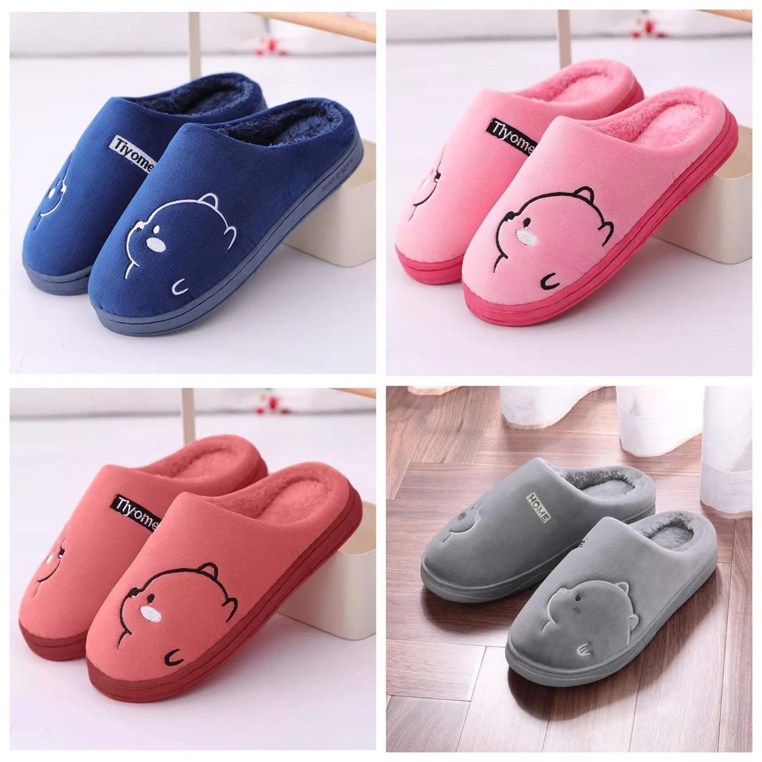 Winter Caton slipper's for indoor & out door. Soft &Comfortable Winter Slipper For Man And Woman.