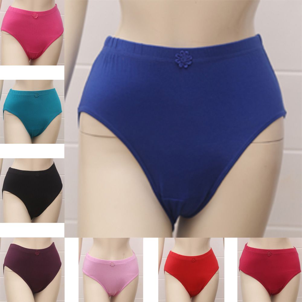 Soft Cotton Panty For Women (Random Color)