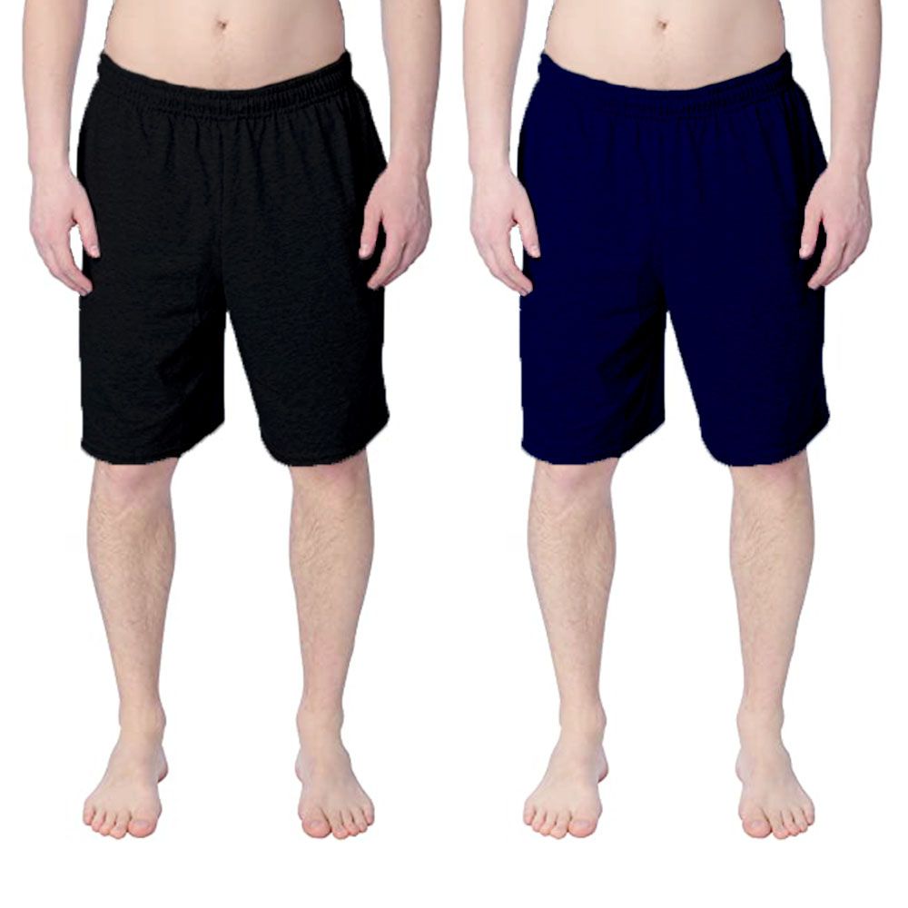 Combo 2pc - Cotton Shorts / Half pants for Men