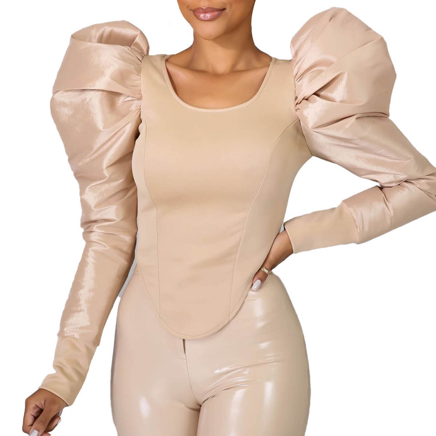 Pullover Top Anti-fade Ladies Fashion Spg Slim Blouse Top