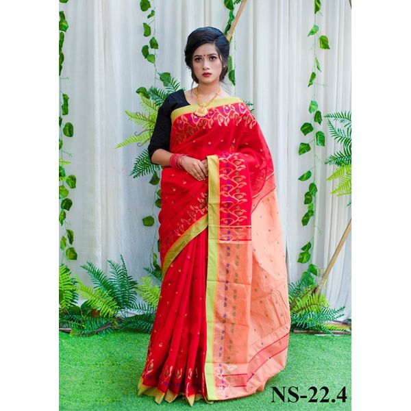 Fashionable half silk saree for women with Blouse Piece