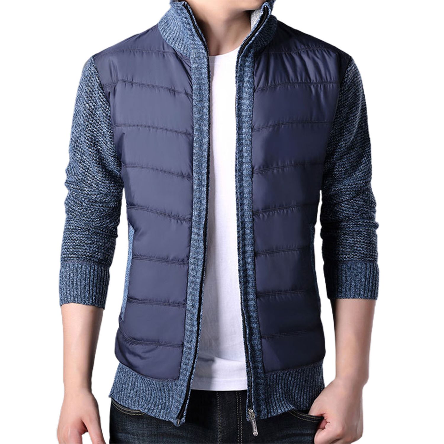 Men Clots Zipper Closure Fashion Women Cardigan t