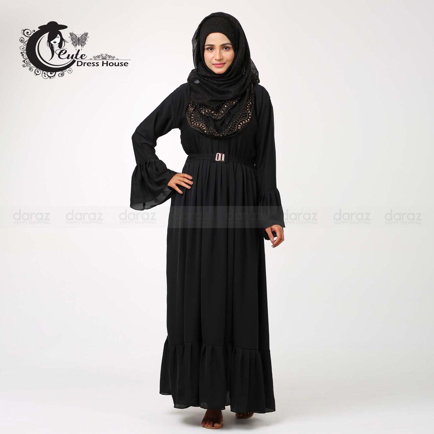 Abaya borka irani stylish party borka Cloth Dubai Chery Fashion collection - Borka For Women