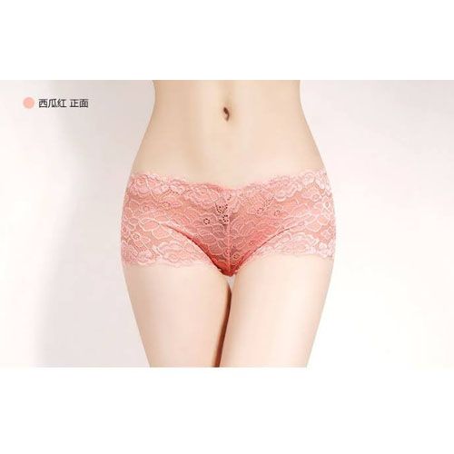 Comfortable Ladies/Womens Seamless Lace/Net panty boyshorts Panty -1 Pcs