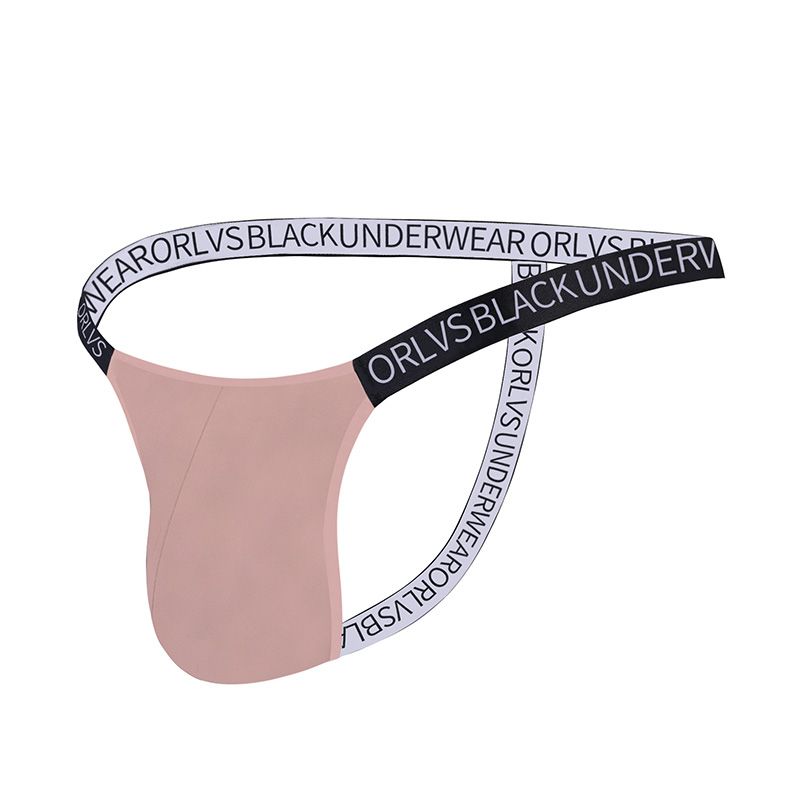 CMENIN ORLVS (1 Pieces) Modal Men Underwear thongs Mens Jockstrap Breathable Soft Thongs And G strings Splice Innerwear OR6107