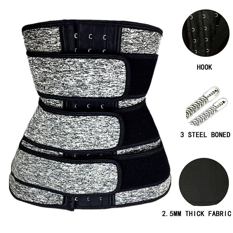 Neoprene Sweat Waist Trainer Body Shaper Women Slimming Corset Workout Fitness Sauna Girdles Shapewear Fajas Trimmer