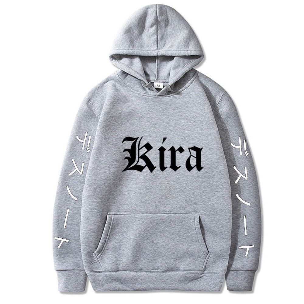 Death  Letter Printed Hoodies  Hop Streetwear Men Women Anime Hooded Sweatshirt Pullover Hoodie