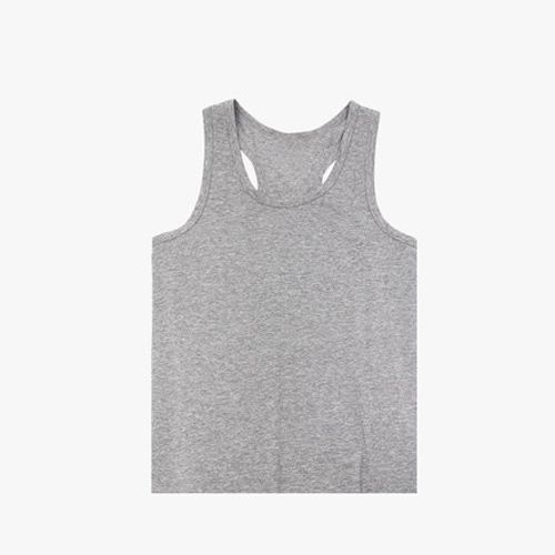 Solid Color Casual Vest Running Fitness Top Vest Men's Clothing Slim Fit Srtswear