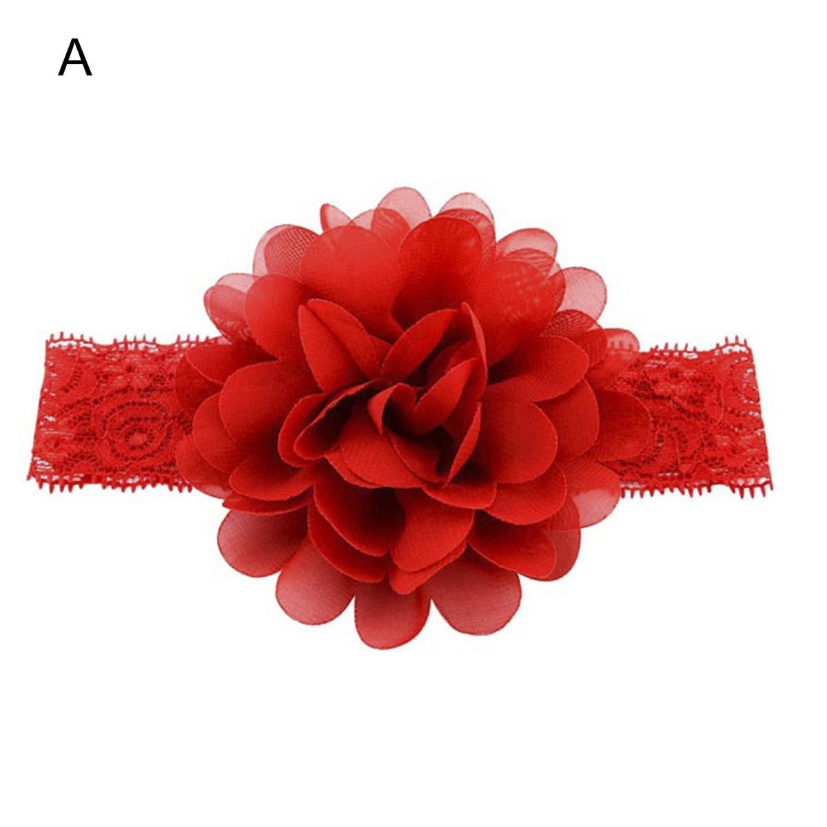 Baby Hair Band Good Elasticity Large Floral Design Head Wrap