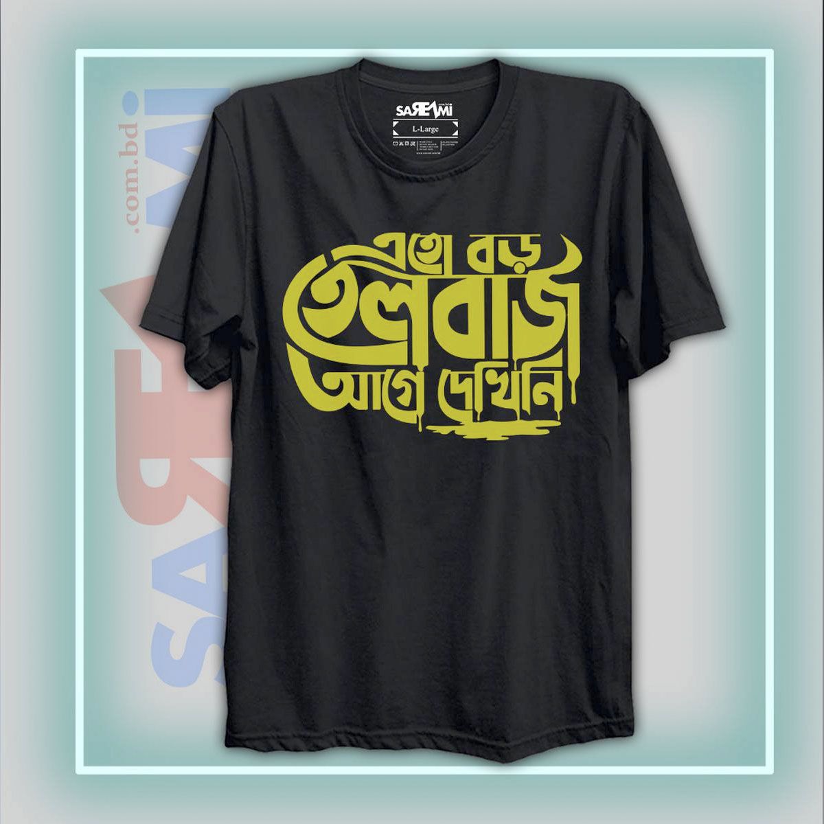 Black 100% Cotton t-shirt for man   Short Sleeve T-Shirt for Men