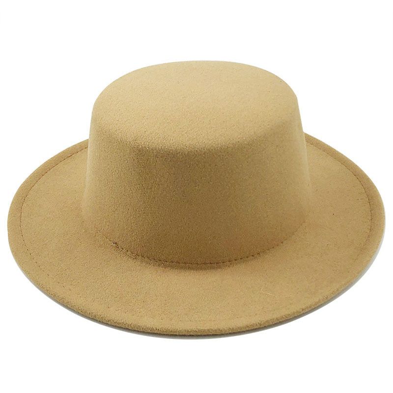 Women pearl Wool Felt Hats White Wide Brim Fedoras for Wedding Party Church Hats Pie Fedora Hat Floppy Derby Triby Hats