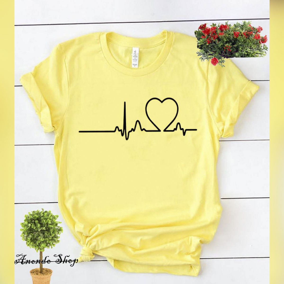 Yellow Half Sleeves T-Shirt - T Shirt For Man