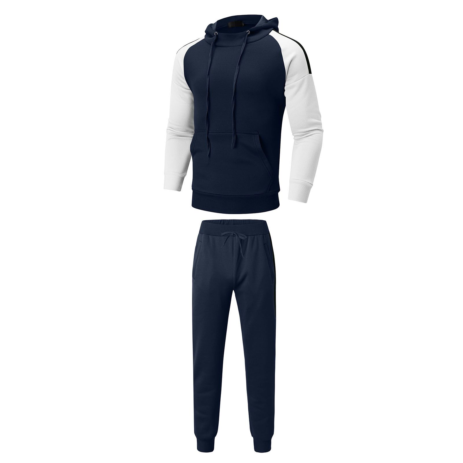 Hoodie Suit Hat Pullover Pants Suit