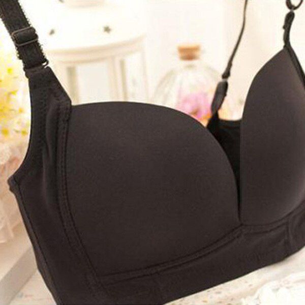 Women  Bras Smooth Seamless Thin Padded Push Up Bra Brassiere Women Underwear Lingerie 32B-36B X3