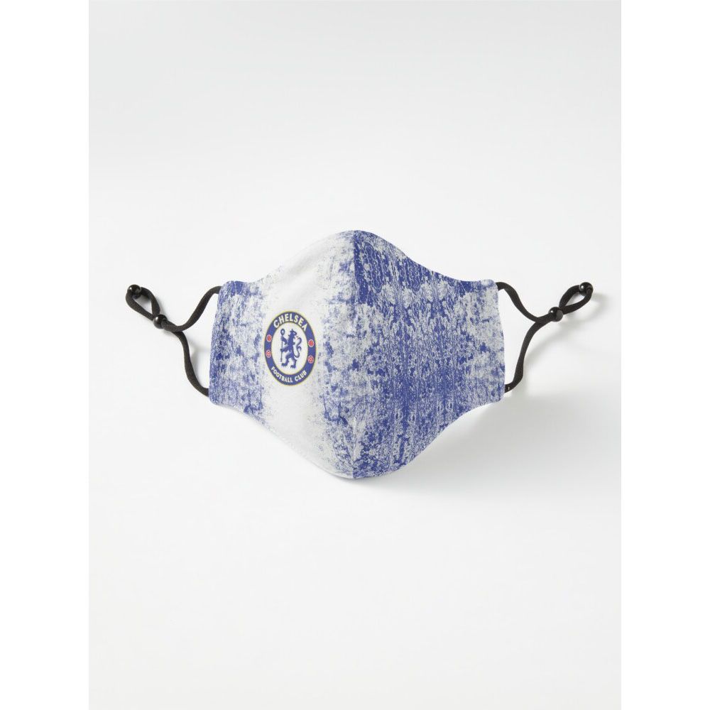Chelsea Football Club FC  UEFA Champions League Premier League Six Layer Face Mask Tiktok Mask For Men And Women Gaming Mask With Adjustable Ear Loop And Digital Print Face Mask Graphics Print Anime Mask