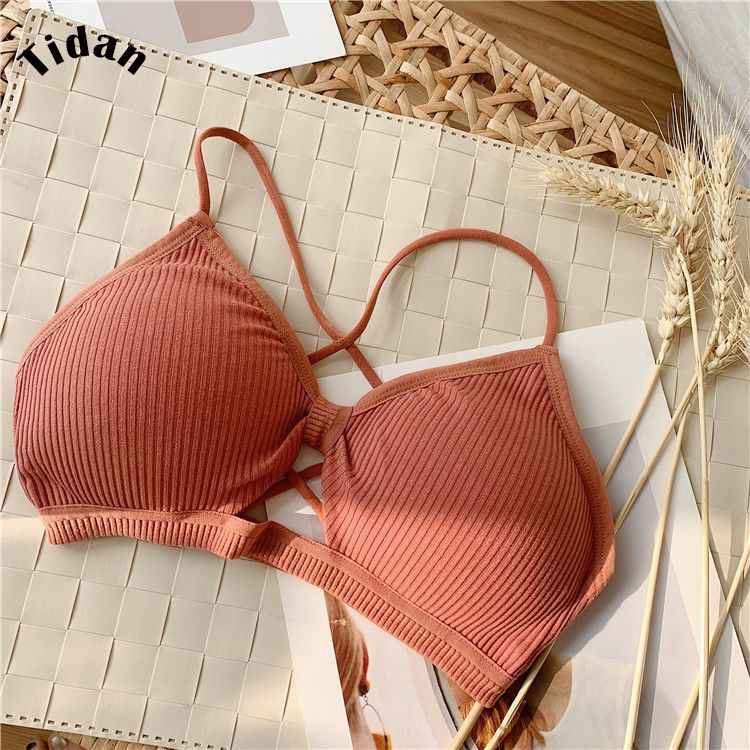 Bra for girls Women's Wireless Smooth Bra Material Underwear Bra Push Up Elastic