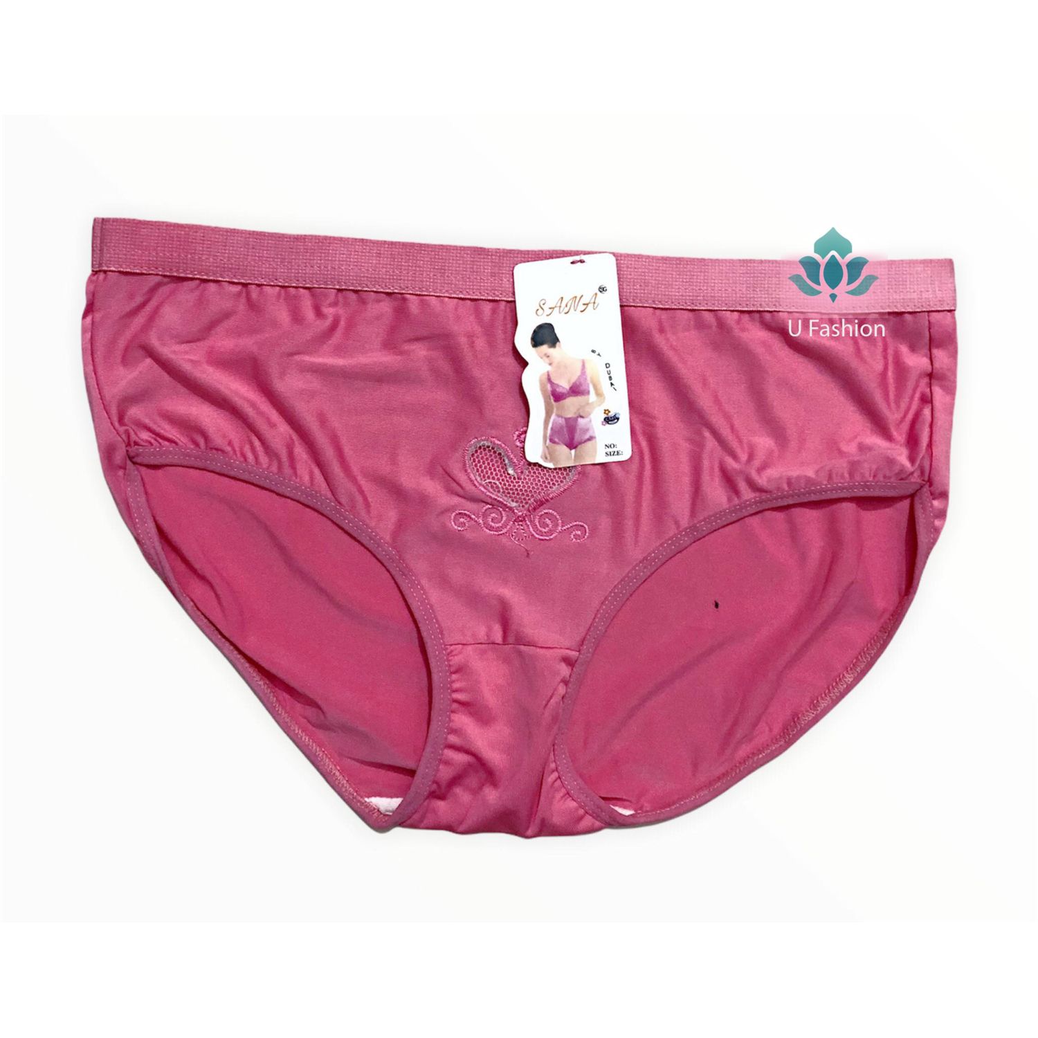 China Soft Stretchable love pantie for Ladies.