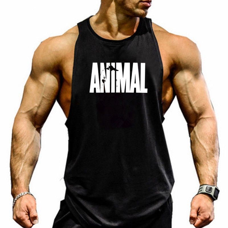 Arrivals Bodybuilding stringer tatop man Cotton Gym sleeveless shirt men Fitness Vest Singlet srtswear workout tanktop