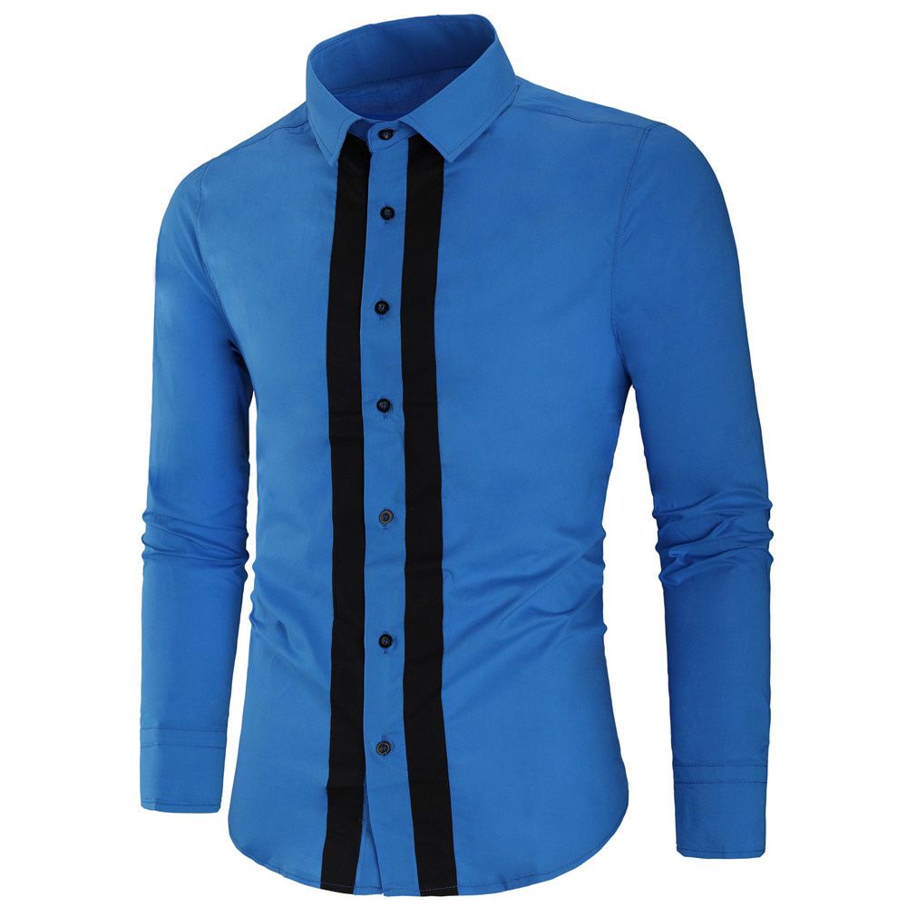 Casual Business Men Dress Shirts Luxury Brand Long Sleeve Cotton Stylish High Quality Males Social Shirts