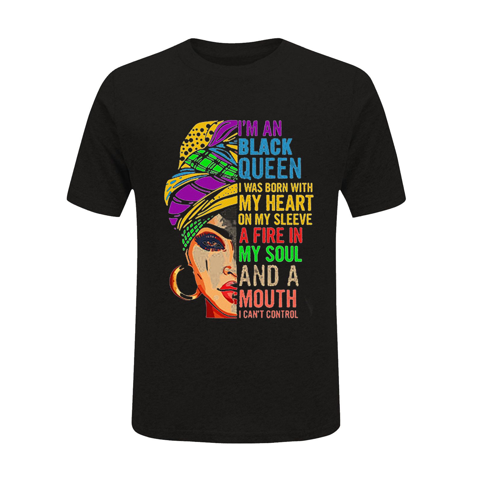 Uni Tee Top Charming Short Sleeve African Women Uni Pullover