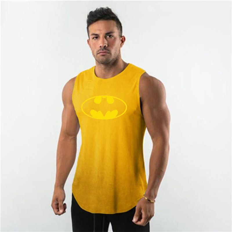 Summer Workout Gym Mesh TaTop Men Fitness Casual Musculation Clothing Bodybuilding Srt Sleeveless Shirt Quick Dry Vest