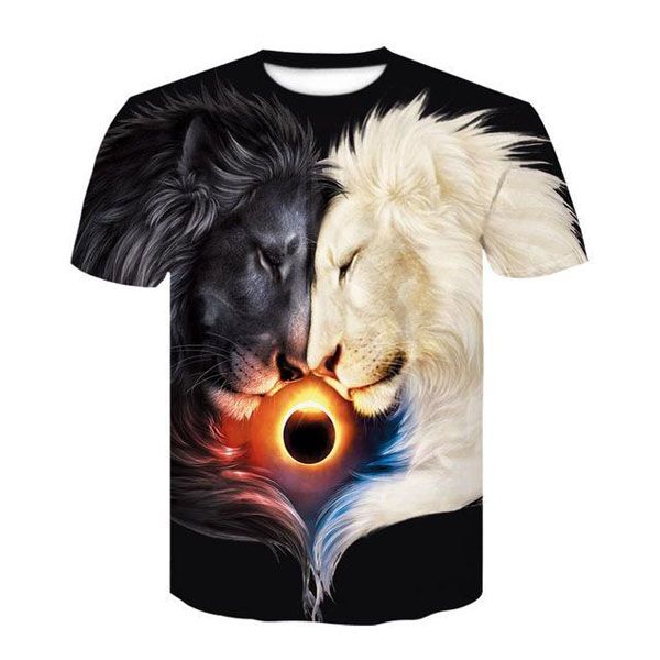 Summer Cool Style -Hop T-Shirt Men /Women Print Yin Yang 3d  T Shirt Harajuku Mens Clothes 2020 Top Asian Size S-6xl