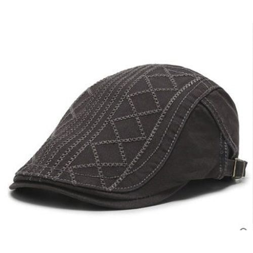 Male Plus Size Ivy Hat Big Head Man Spring Summer and Autumn Newsboy Cap Top Grade Dad Cotton Beret Caps 54-62cm