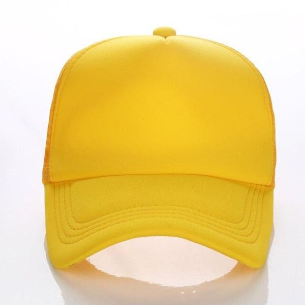 1ps Advertise custom hat  Polyester Men Women Baseball Cap Blank Mesh Adjustable Hat Children hat for team