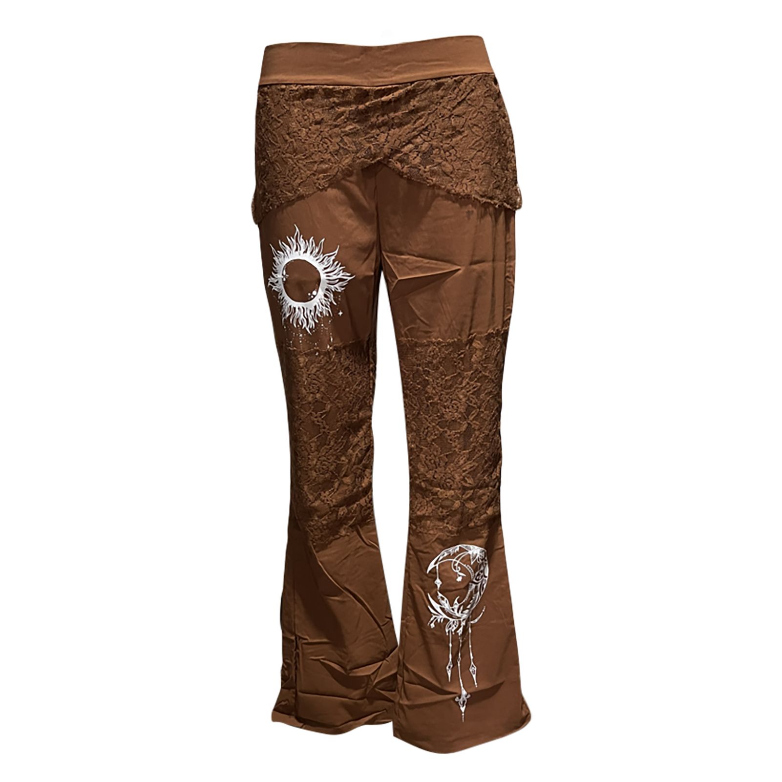 Women Trousers Comfortable Fashion Hip Up Sports Mesh Perspective Tight Pants