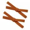 Vintage Solid Color Cloth Bowknot Hair Clip Women Hair Styling Decoration Gift