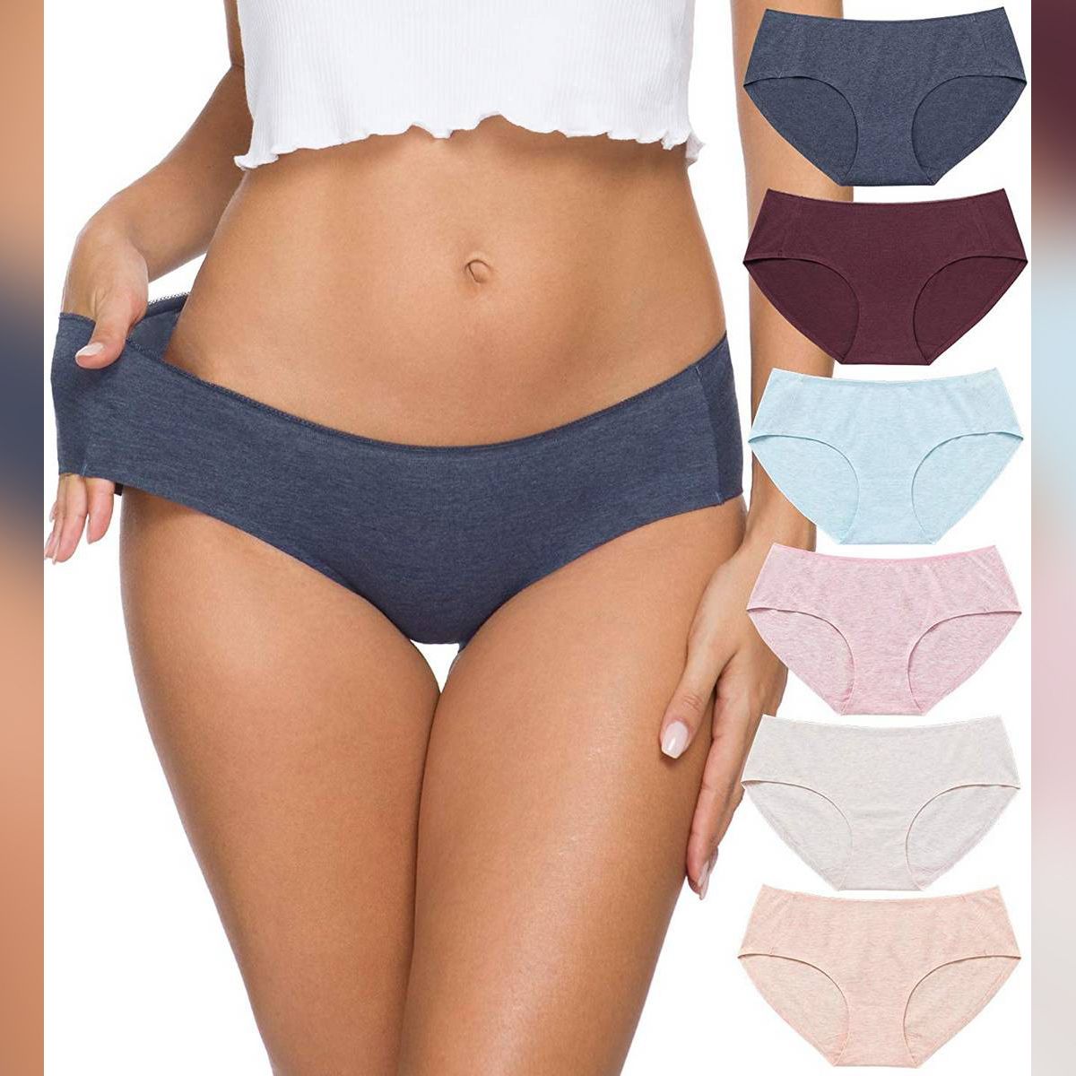 Stylish Ladies' 6 Pcs Pack  Panty For Woman