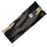 Camo Print Women Anti Sweat Elastic Headband Buttons Hairband Gym Yoga Sweatband