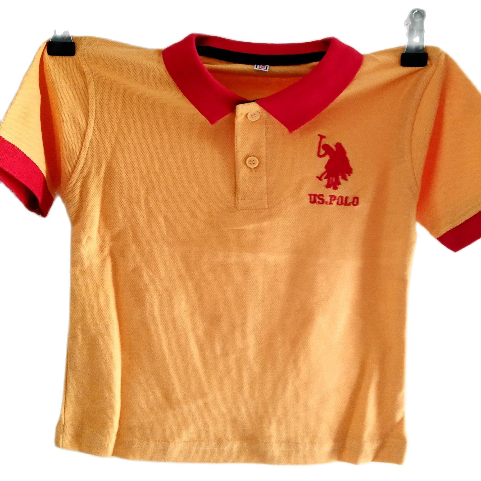 Boys' Short Sleeve Polo T-Shirt best quality Multi color randomly select