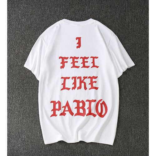 Pablo Kanye West Concert York London Los Anes I feel Like Paul We Black Camel  Green Purple Orange Cotton T-shirt