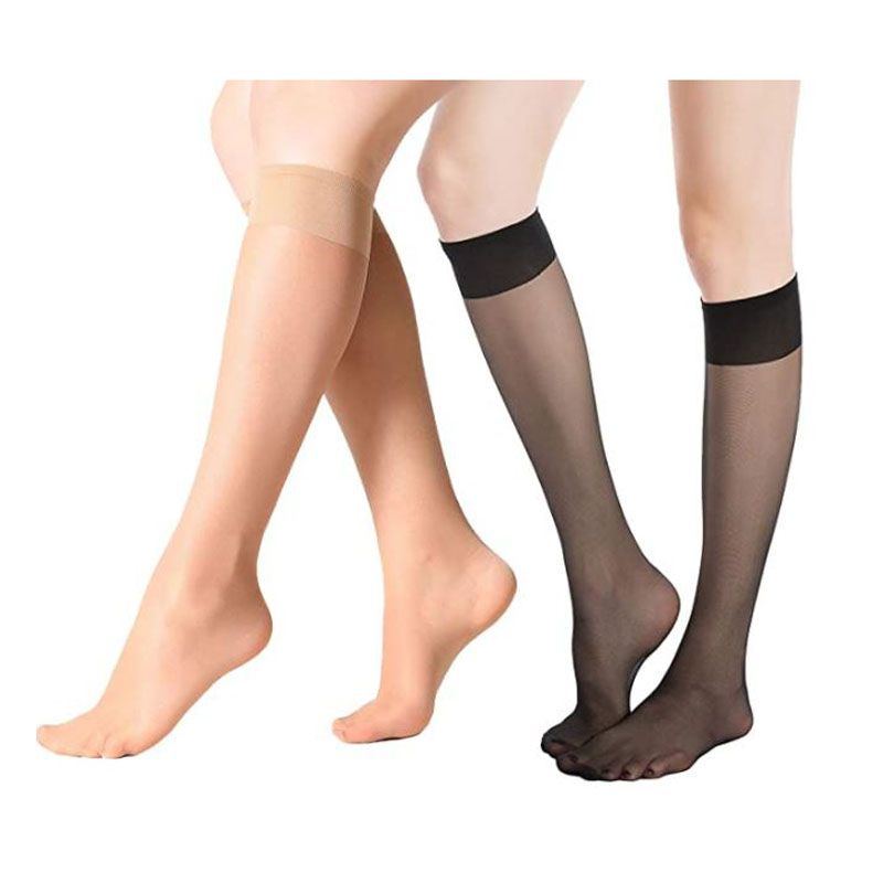 Women's Essential Knee High Nylon Socks