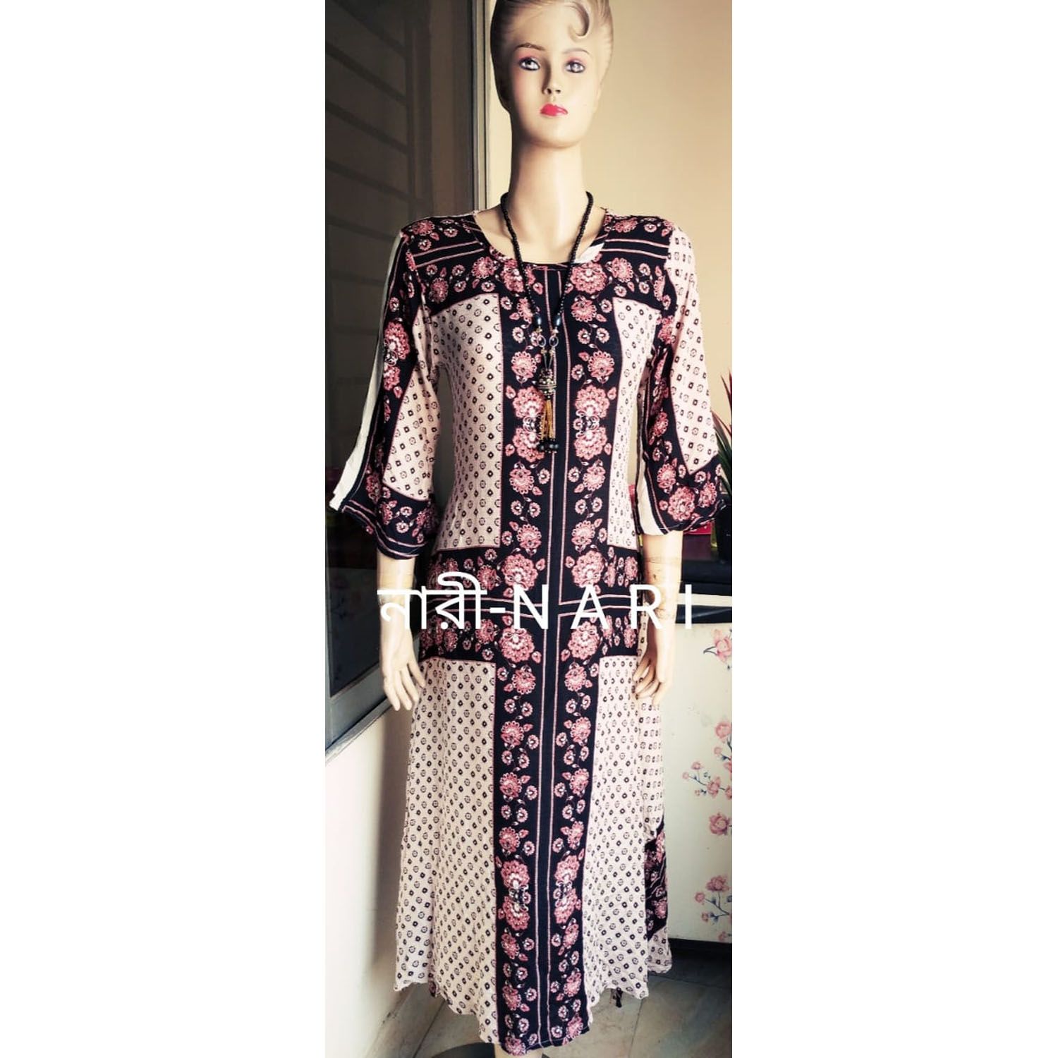 Fashionable Long round kurti for women