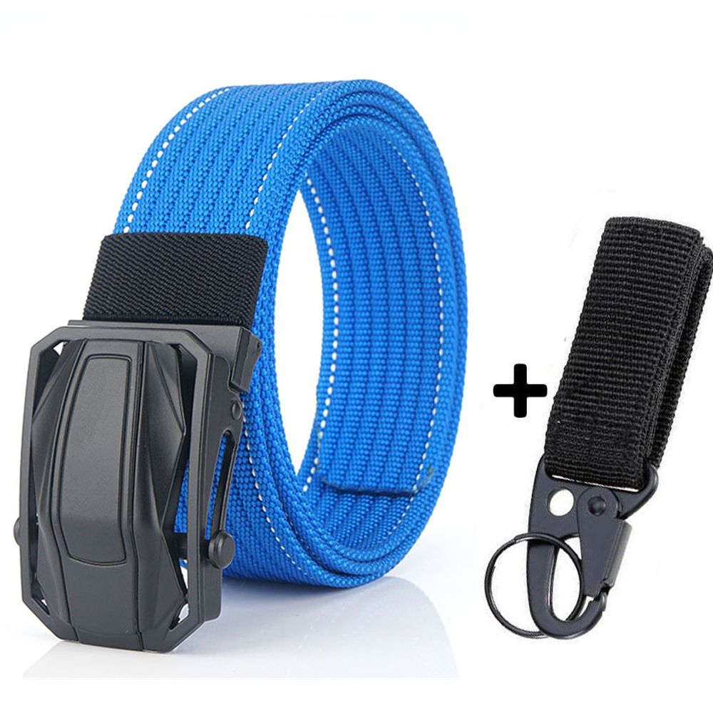 9 Color High Quality Canvas Belts Men Tactical Training Belt Nylon Strap Outdoor Sports Buckle Waist Belt