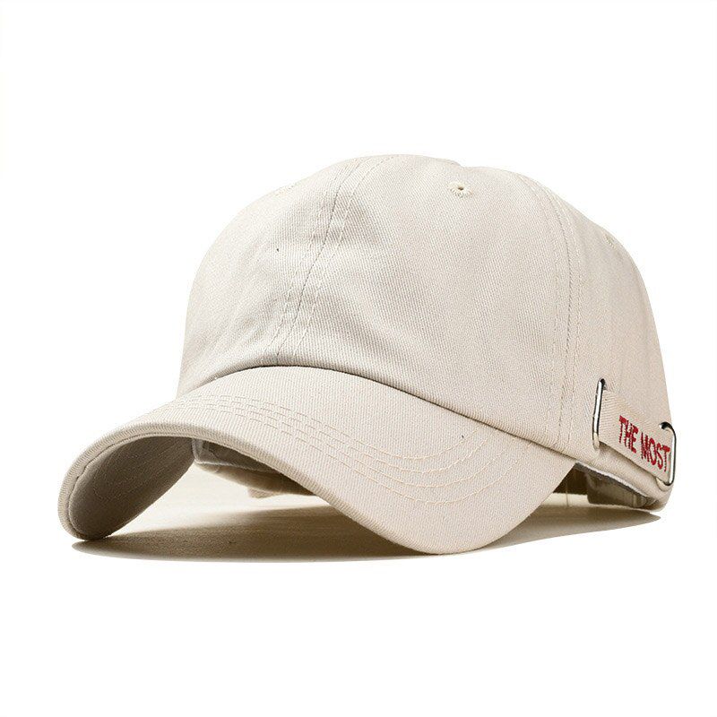 FS Mens Cap Embroidery Letter Band Cotton Fashion White Black Baseball Caps Adjustable Snapback Hat For Casquette
