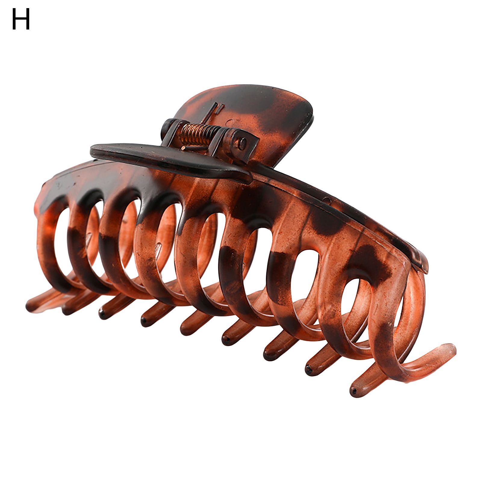 Hair Barrette High Elastic Spring Women Elegant Hair Clip