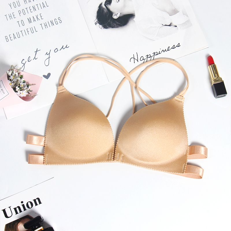 [CMENIN Girls]  Nylon Bra for Women No Wire Brassiere Lingerie Women Bras Sleeping wear B0097