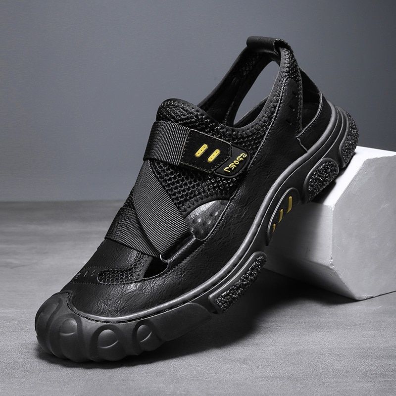 Fashion New Men Summer Mesh Mix Soft Hole Clogs Sandals Fashion Slipper Garden Beach Shoes Adulto Cholas Hombre Footwear