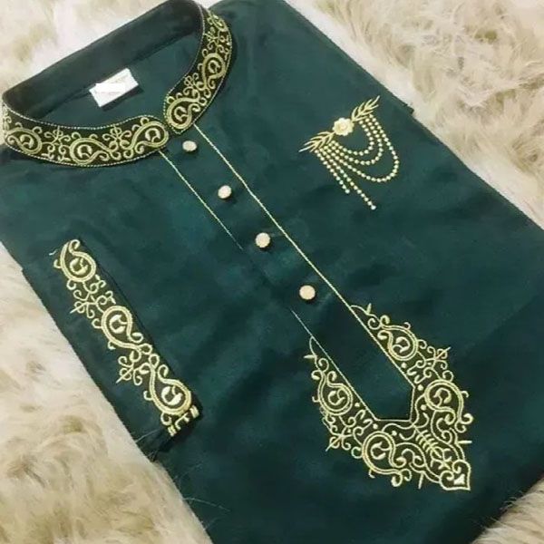 Stylish Exclusive fasionable new collection Semi Long Panjabi for boys and men